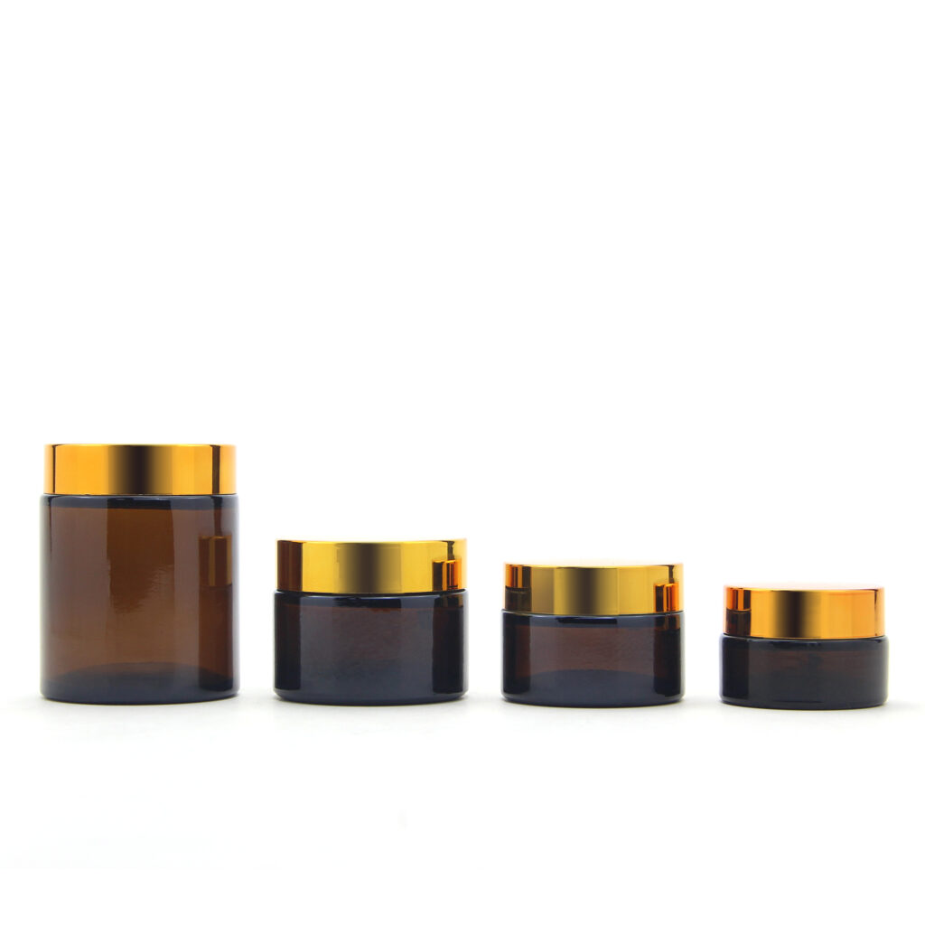 glass cosmetic jar 20g 30g 50g 100g